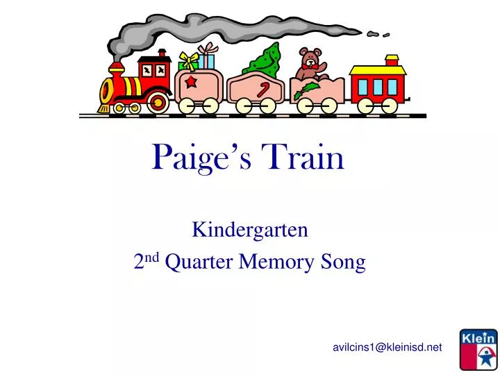 paige s train