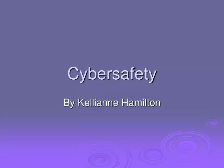 cybersafety