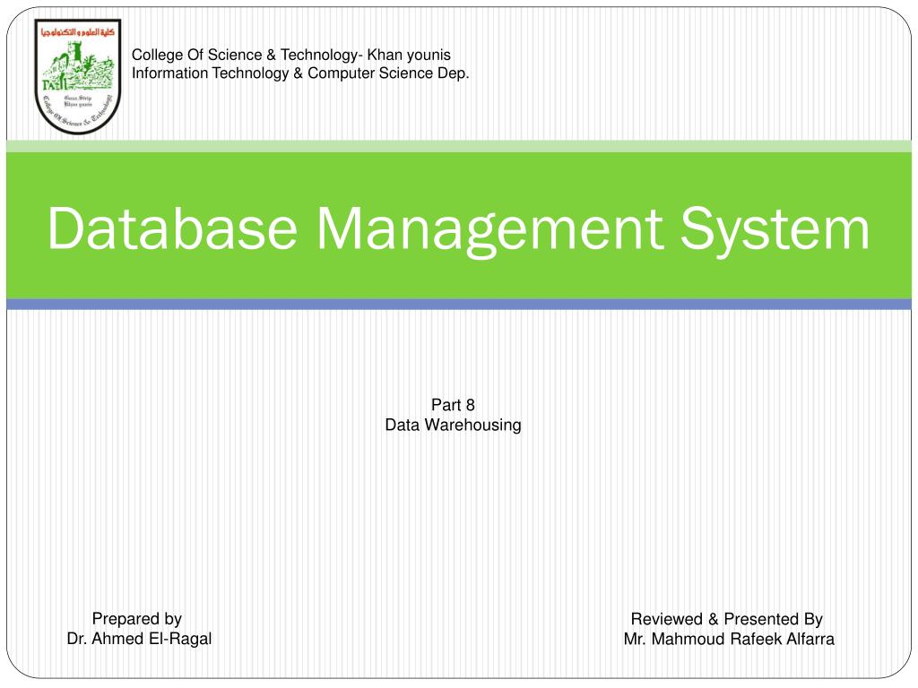 PPT - Database Management System PowerPoint Presentation, free download ...