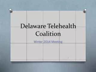 Delaware Telehealth Coalition