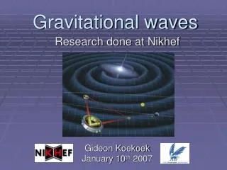 Gravitational waves