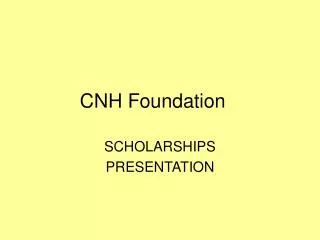 CNH Foundation