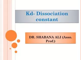 DR. SHABANA ALI (Asso. Prof.)