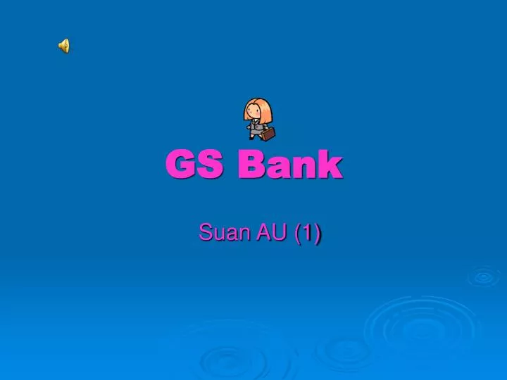 gs bank