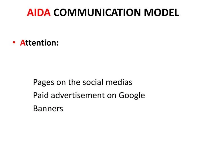 aida communication model