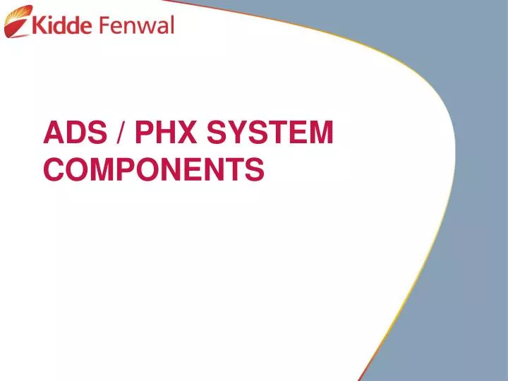 ads phx system components