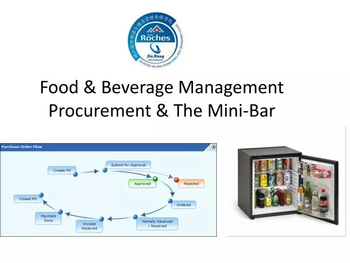 food beverage management procurement the mini bar