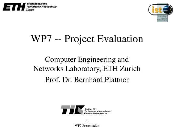wp7 project evaluation