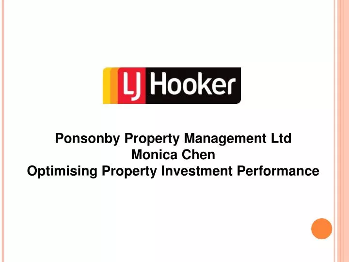 ponsonby property management ltd monica chen optimising property investment performance