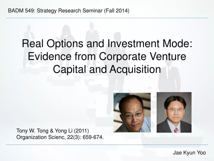 real options and investment mode evidence from corporate venture capital and acquisition