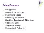 Sales Process - slide 1