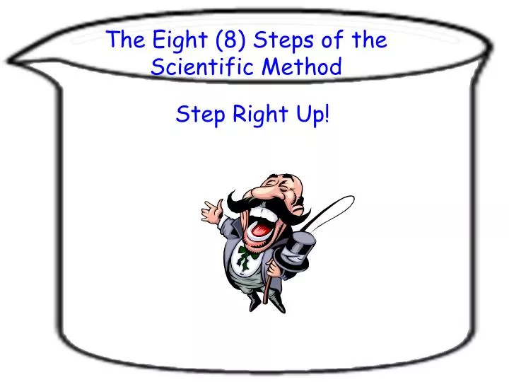 the eight 8 steps of the scientific method