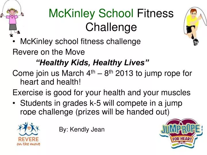 mckinley school fitness challenge