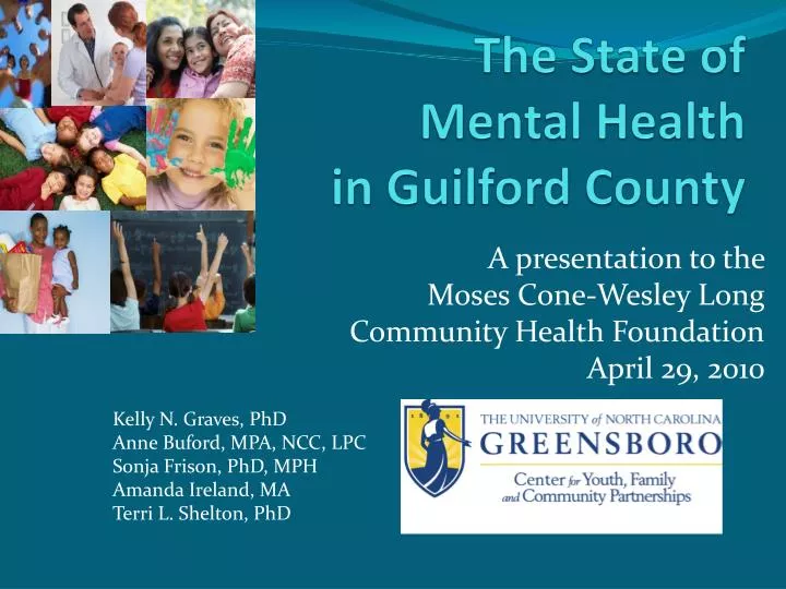 the state of mental health in guilford county