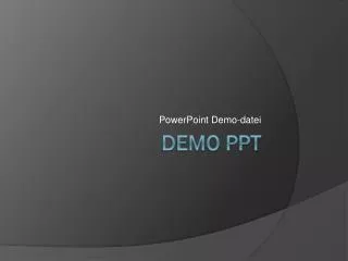 powerpoint demo datei