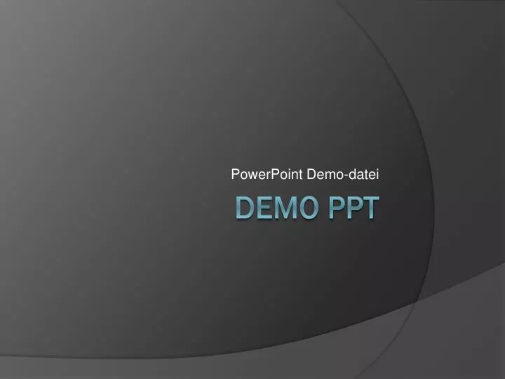 powerpoint demo datei