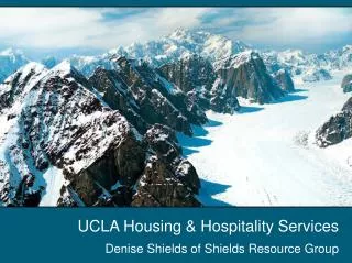 UCLA Housing &amp; Hospitality Services