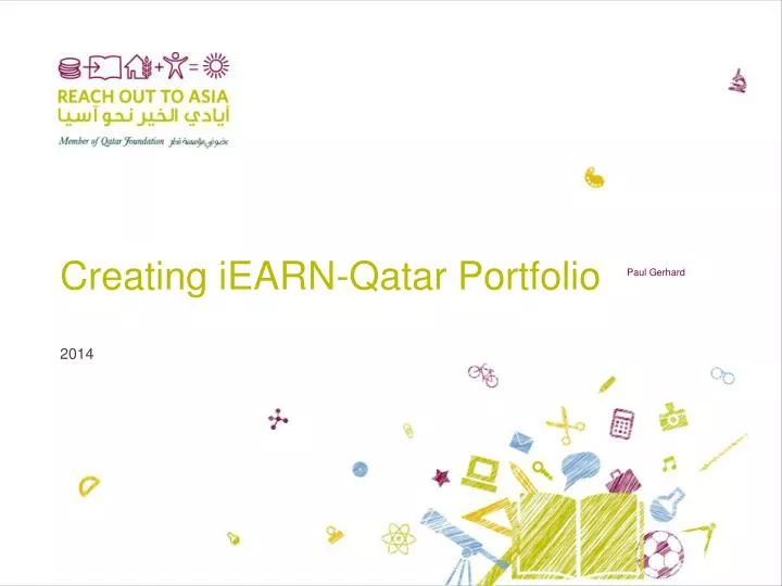 creating iearn qatar portfolio