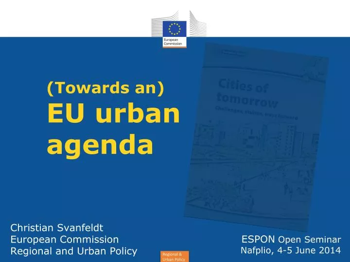 towards an eu urban agenda