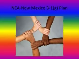 NEA-New Mexico 3-1(g) Plan