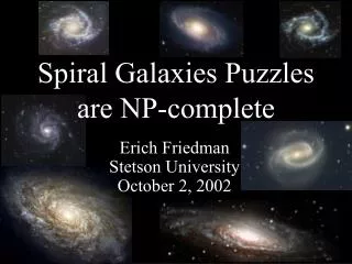 Spiral Galaxies Puzzles are NP-complete