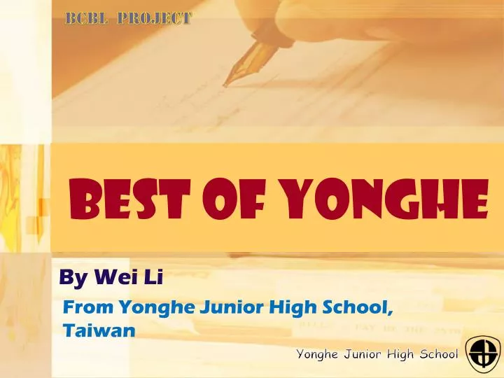 best of yonghe