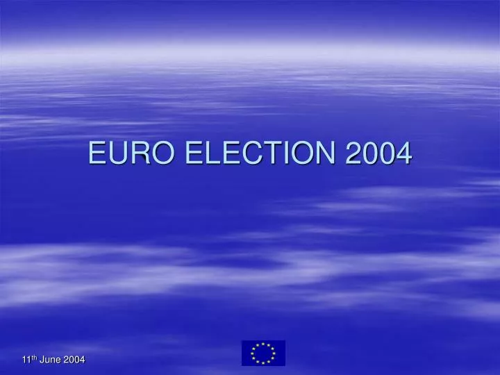 euro election 2004