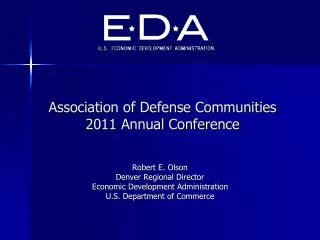 Association of Defense Communities 2011 Annual Conference