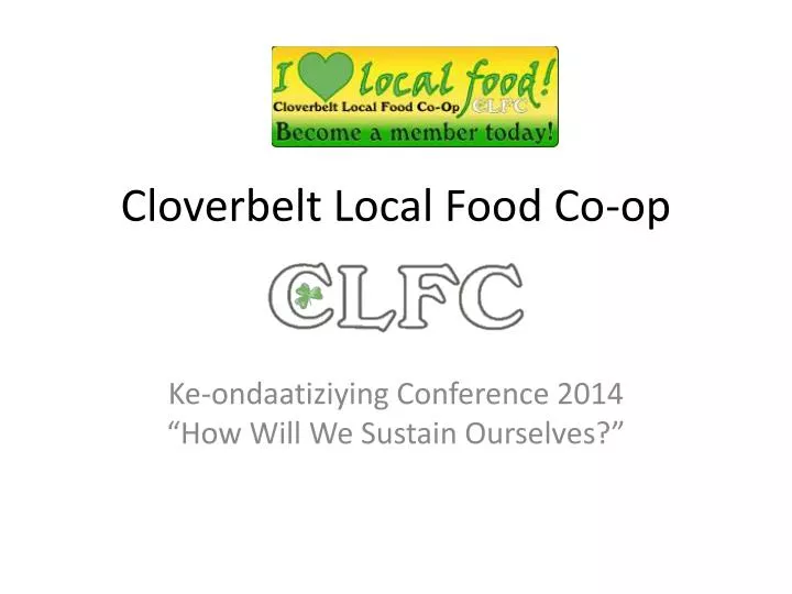 cloverbelt local food co op