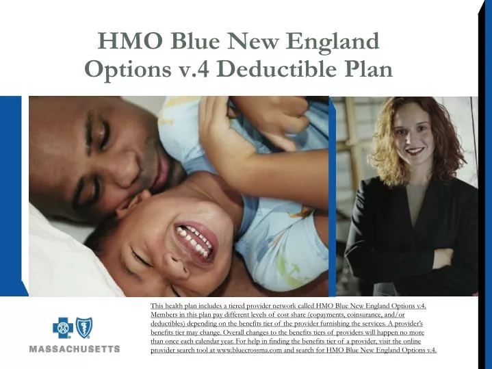 hmo blue new england options v 4 deductible plan