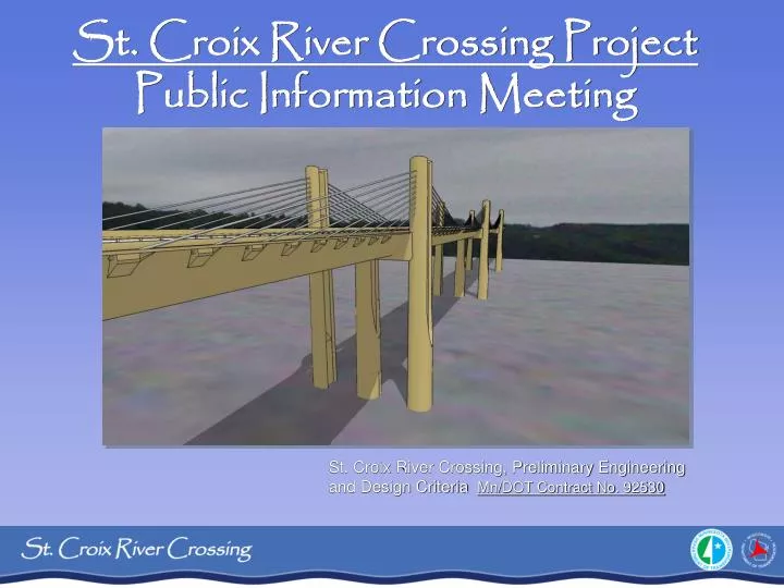 st croix river crossing project public information meeting