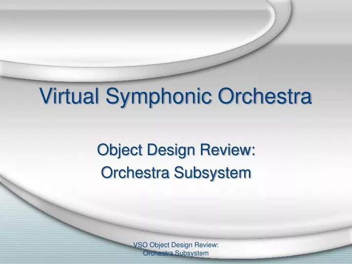 virtual symphonic orchestra