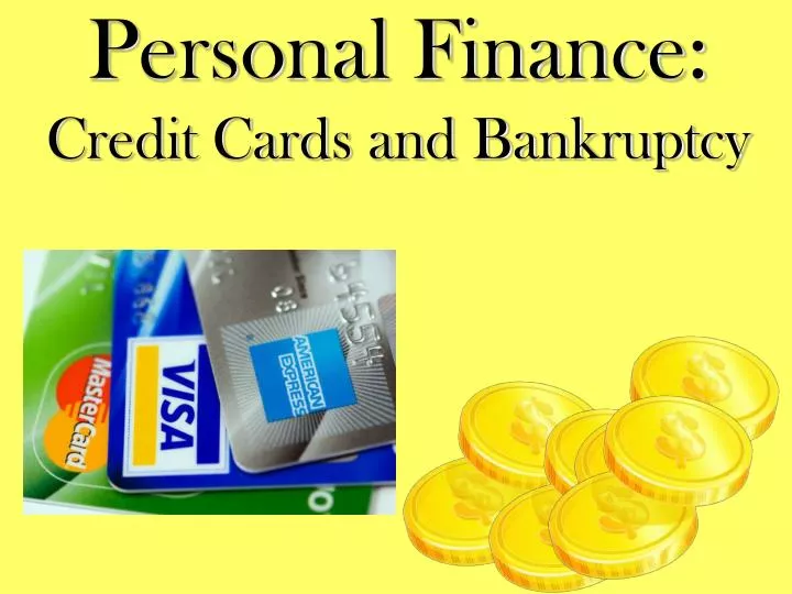 personal finance credit cards and bankruptcy