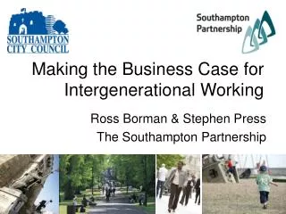 Making the Business Case for Intergenerational Working