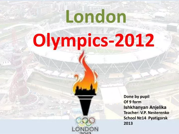london olympics 2012