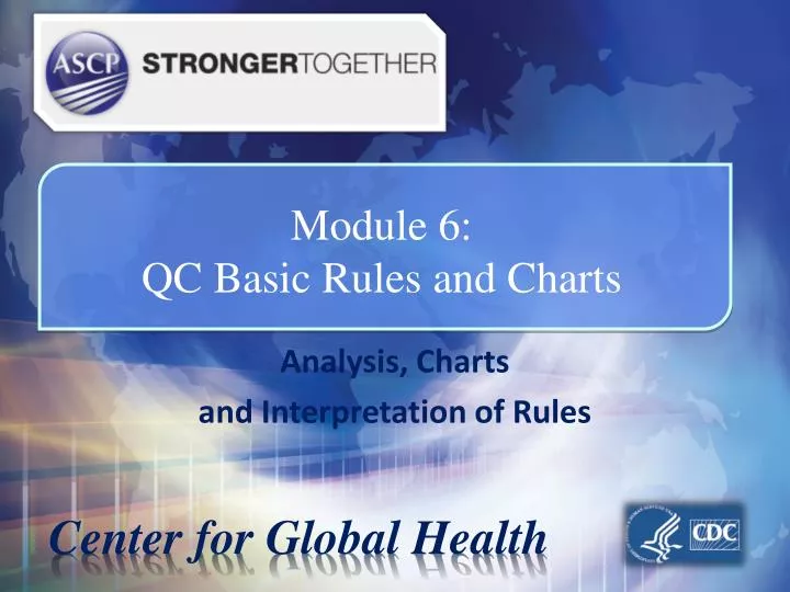 module 6 qc basic rules and charts