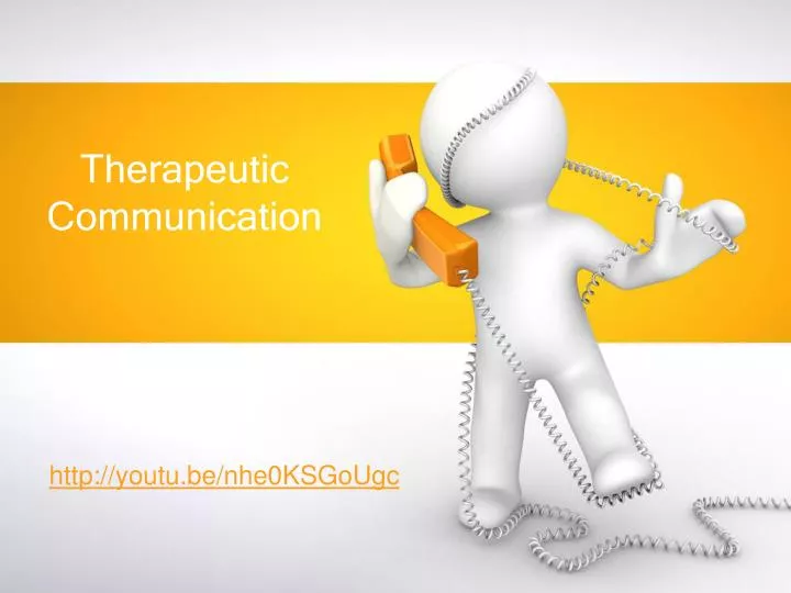 therapeutic communication