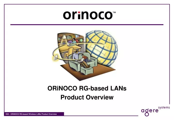orinoco rg based lans product overview