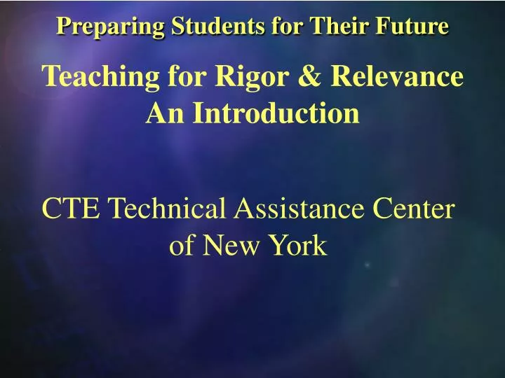 cte technical assistance center of new york