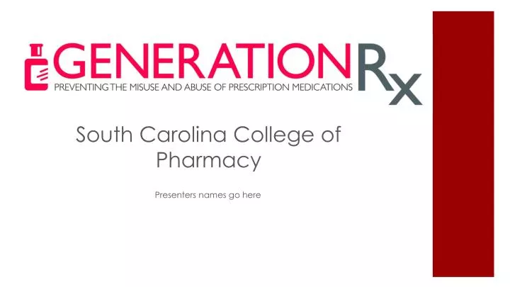 south carolina college of pharmacy