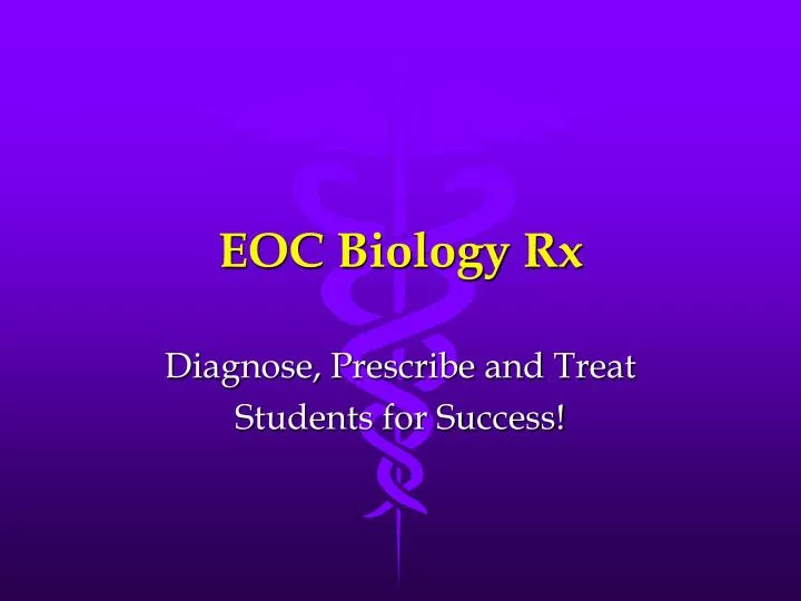 eoc biology rx