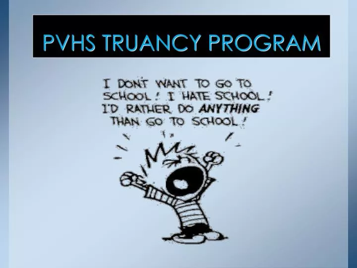 pvhs truancy program