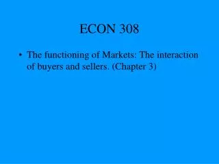 ECON 308