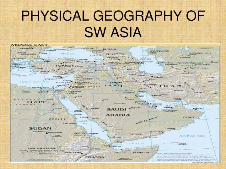physical geography of sw asia