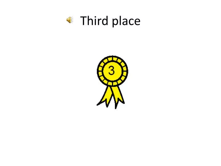 third place