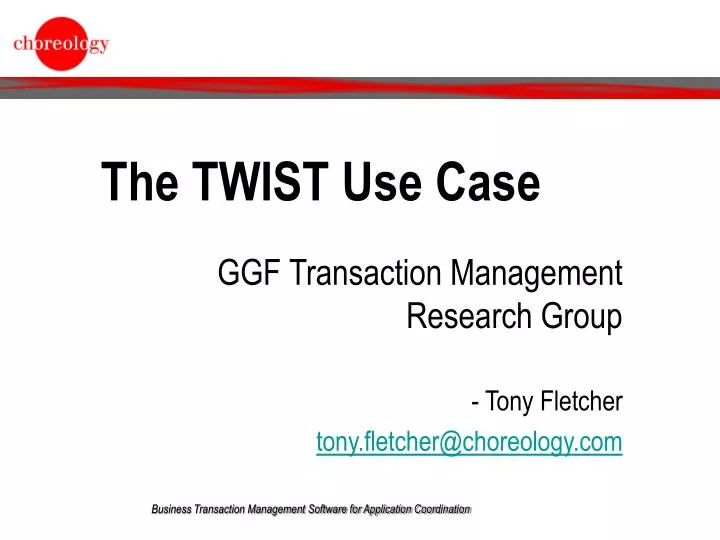 the twist use case