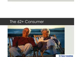 The 62+ Consumer