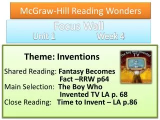 McGraw-Hill Reading Wonders