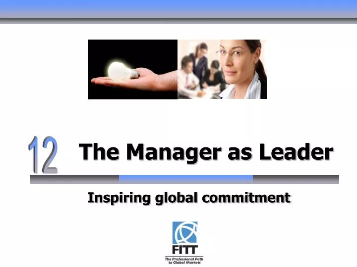 the manager as leader