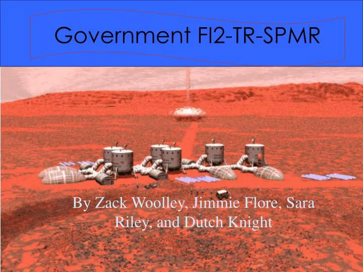 government fi2 tr spmr